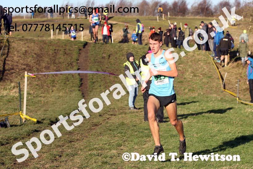 Mens under-20s North Eastern Cross Country, 2018 Northern Cross Country Champs., Wrekenton, Gateshead. Photo:  David T. Hewitson/Sports for All Pics